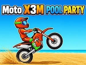Moto X3M Pool Party