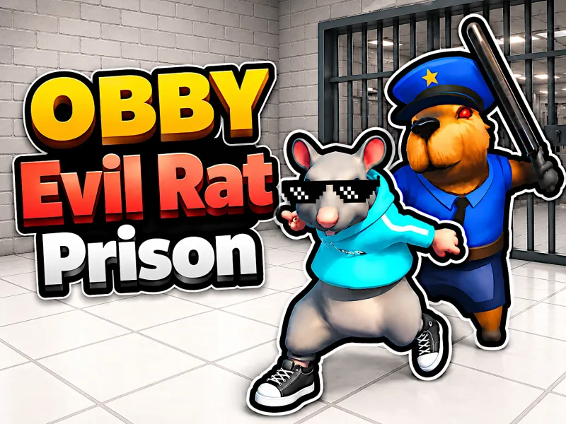 Obby Escape: Evil Rat Prison