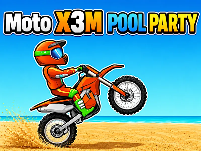 Moto X3M Pool Party